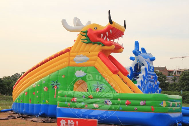 勃利充气大滑梯