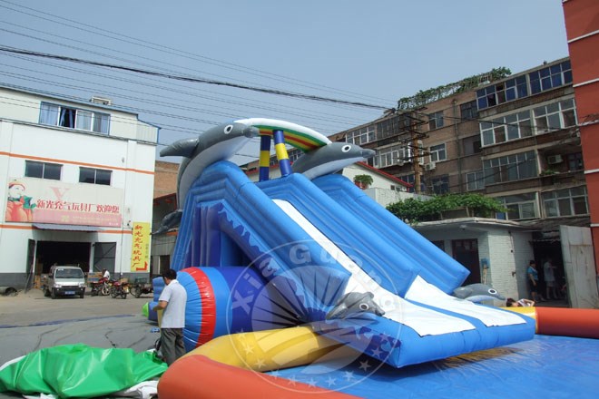 勃利充气大滑梯